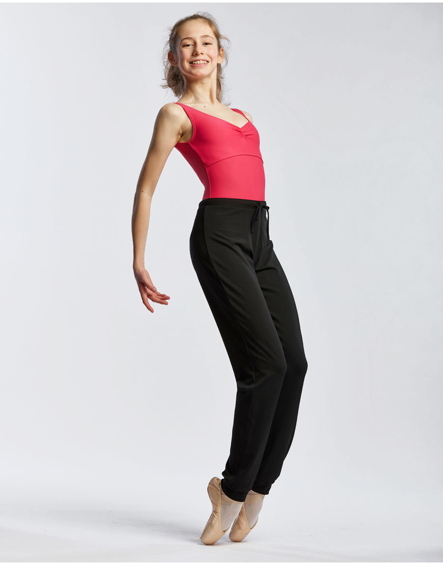 Pantalon unisexe enfant AFFETTO JR, idéal pour danse, yoga et pilates.