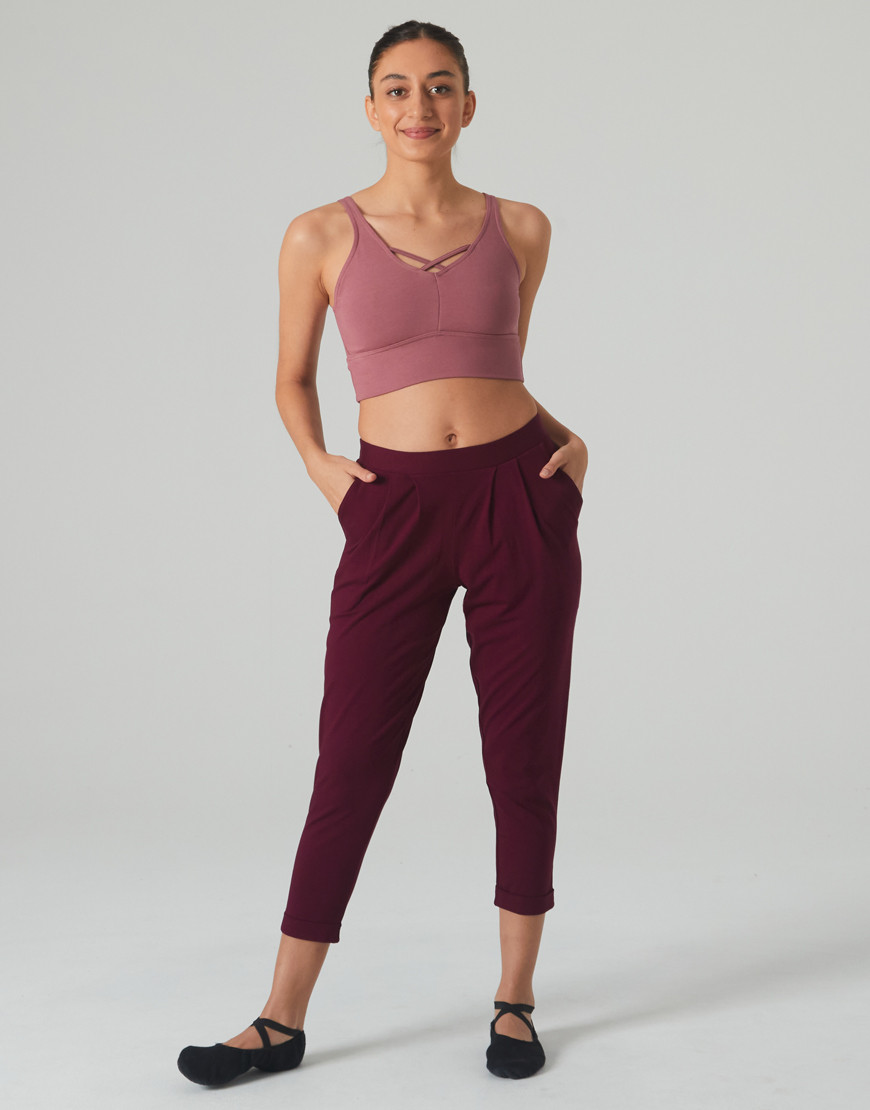 7/8-Hose Damen – weich, elastisch, perfekt für Tanz & Yoga.